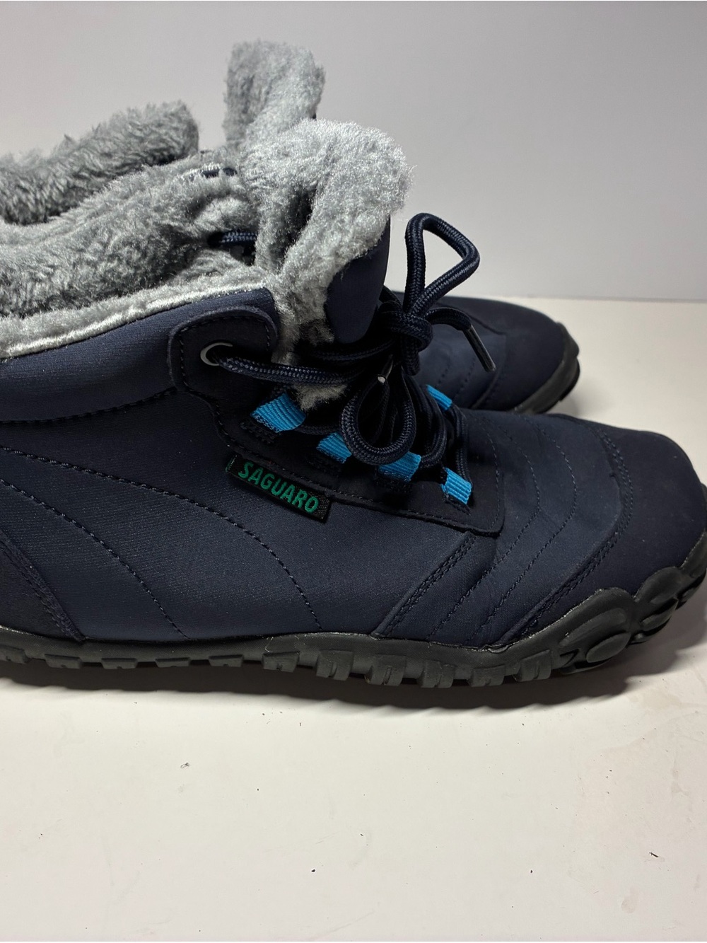 Saguaro Blue Winter Boots with Fleece Lining EU 39 US 8.5